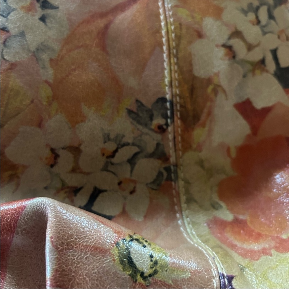 Maurizio Taiuti Leather Floral Purse Handbag Made in Italy Shoulder Bag NWOT - Picture 8 of 11
